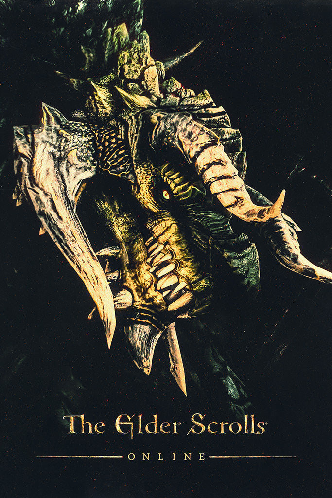 Elder Scrolls Elsweyr Canvas Poster