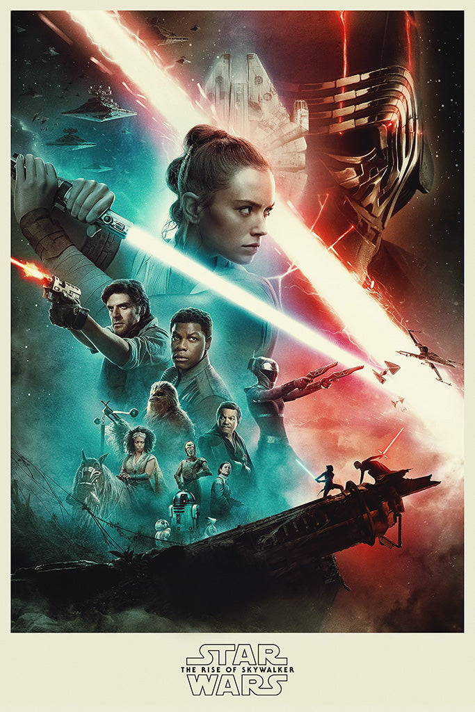 Star Wars Episode IX - The Rise of Skywalker Canvas Poster
