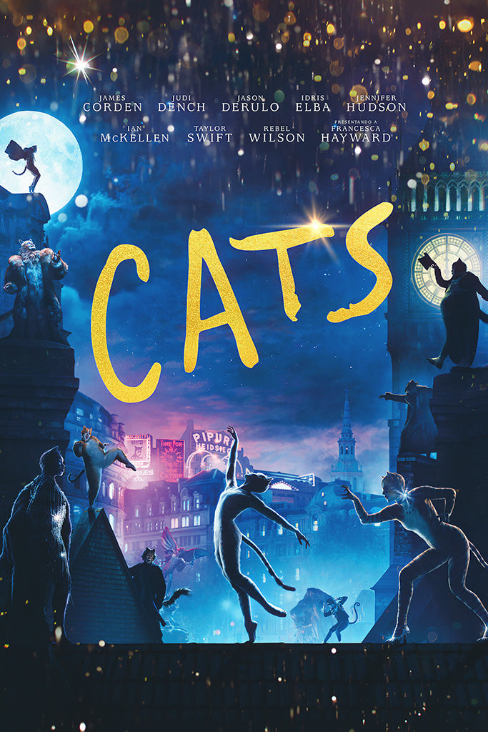 Cats 2019 Film Canvas Poster