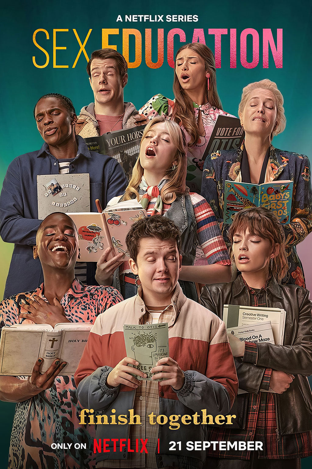 Night School Film Canvas Poster