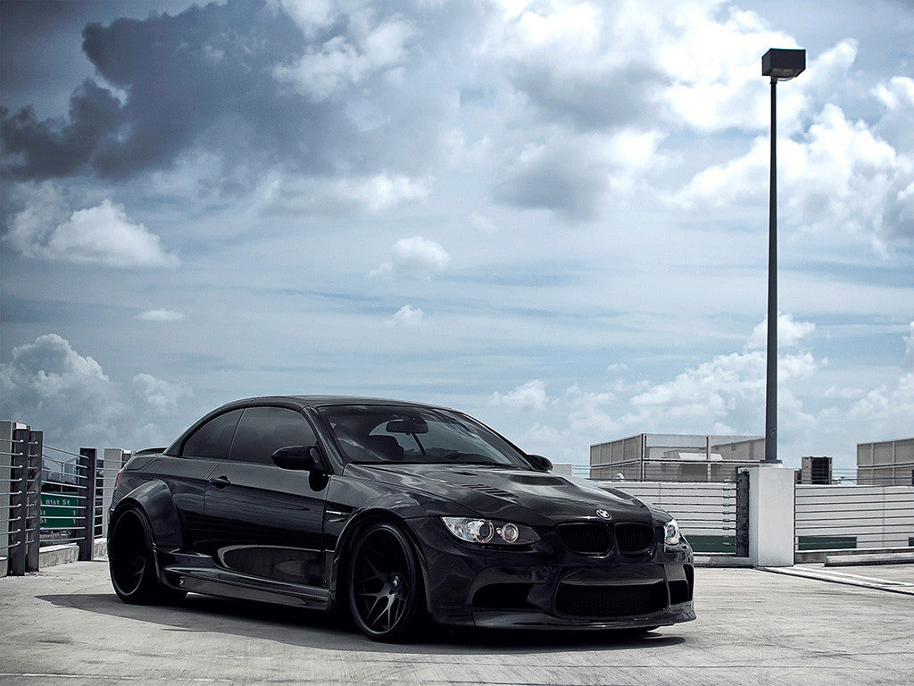BMW M3 Black Poster