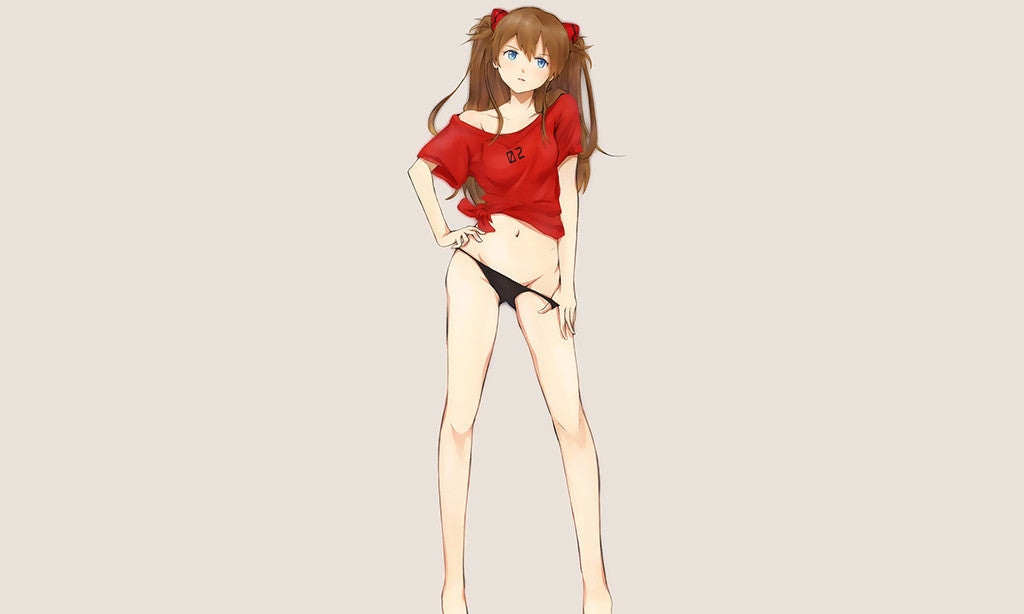 Sexy Hot Anime Girl Eva Asuka Vocaloid Poster