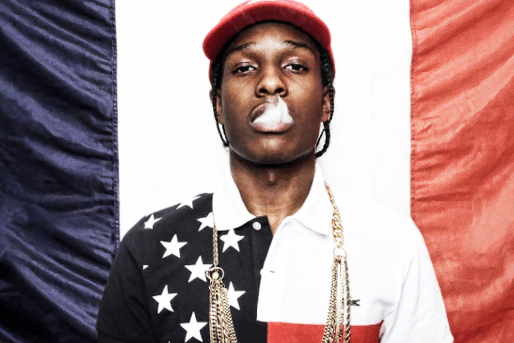 Asap Rocky Smoke Rap Music Poster