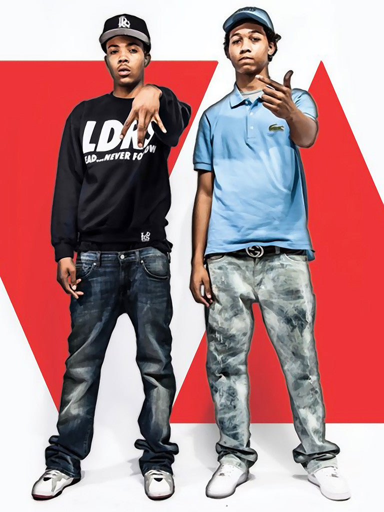 Lil Herb Lil Bibby Rap Music Poster