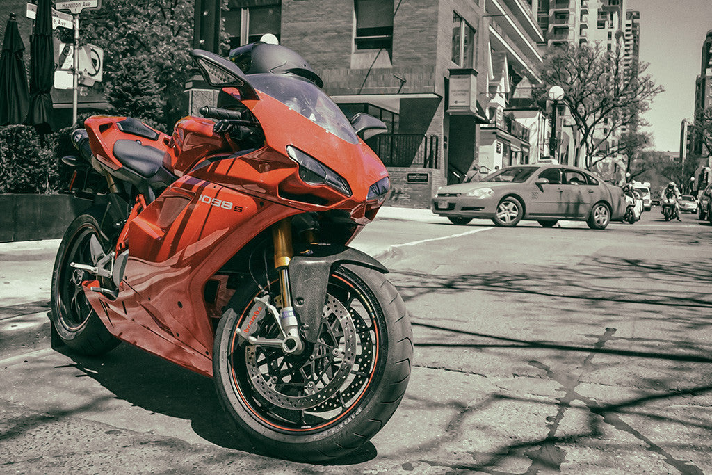 Ducati 1098S Motorcycle Motorbike Bike Poster