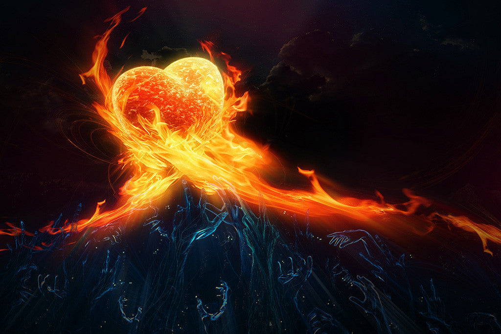 Love Heart Poster