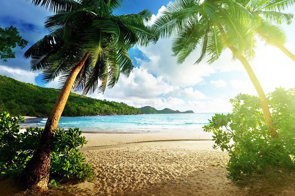 Paradise Beach Love Poster