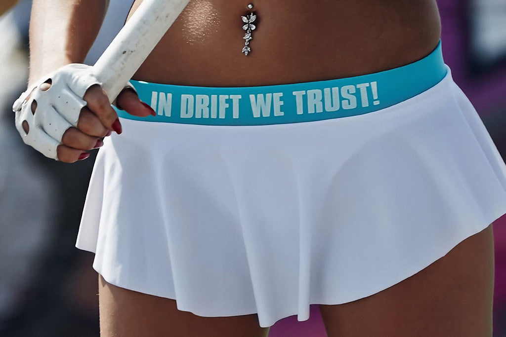 Hot Girl In Drift We Trust Poster