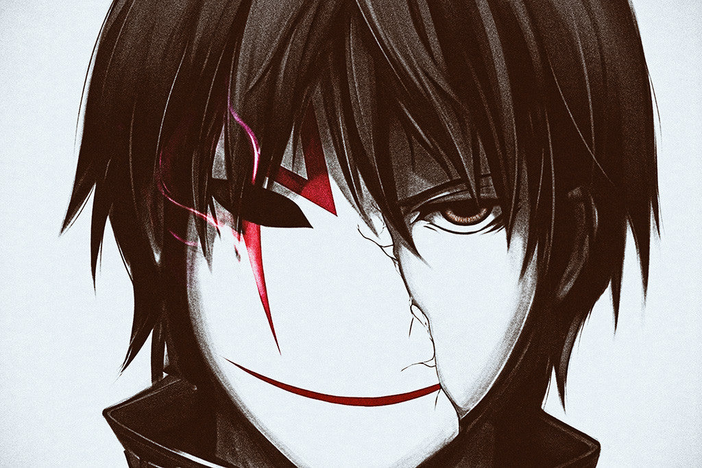 Darker Than Black Hei Mask Anime Poster