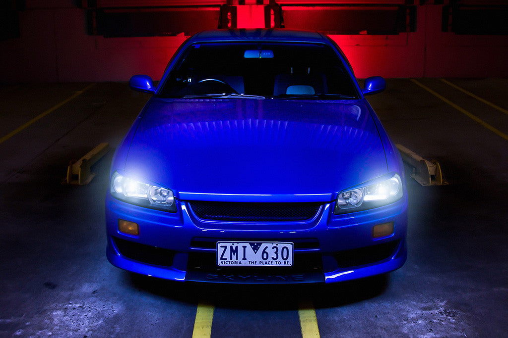 Nissan Skyline R34 Car Poster
