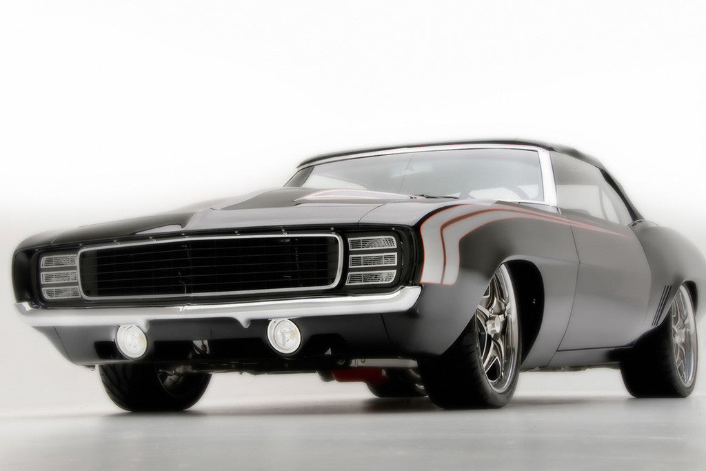 Chevrolet Camaro Retro Muscle Car Poster