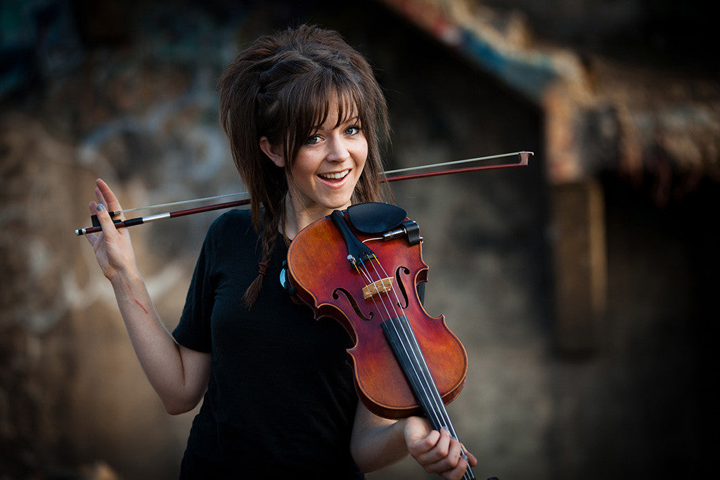 Lindsey Stirling Smile Violinist Cute Girl Woman Poster