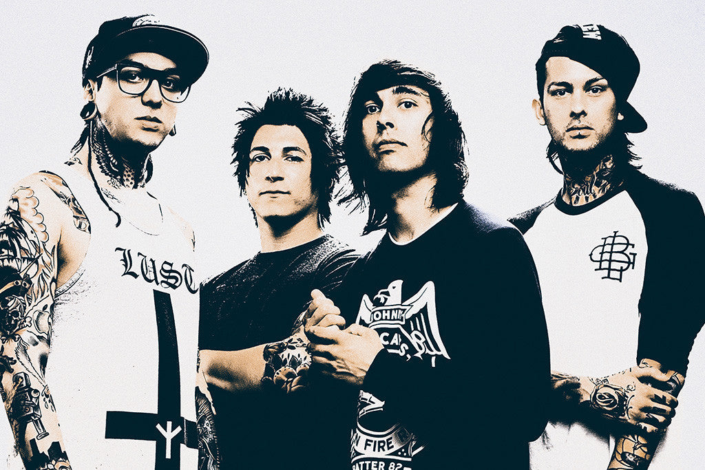 Pierce The Veil Band Post-Hardcore Band Poster