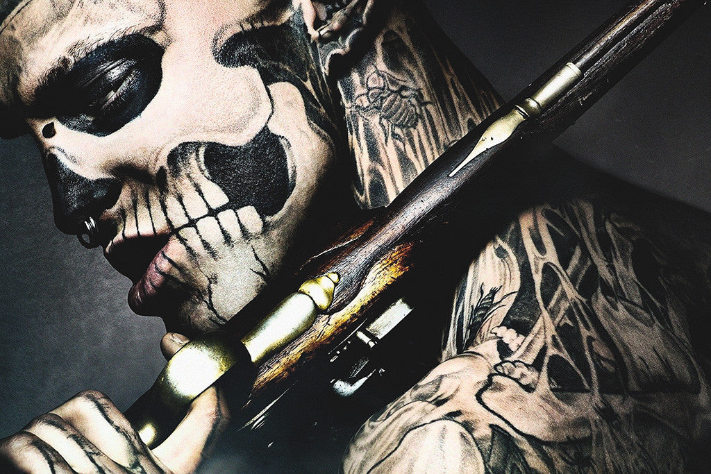 Skeleton Tattoo Poster