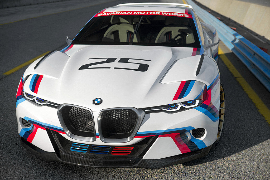 BMW CSL Hommage New Car Poster