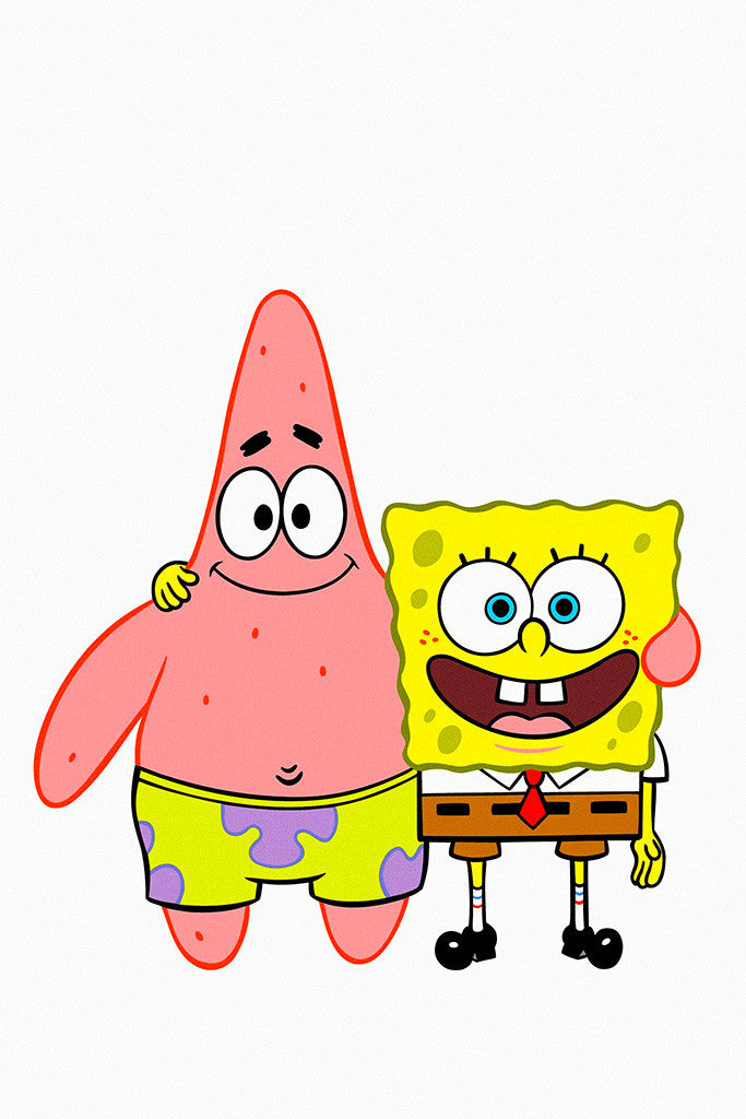 SpongeBob SquarePants Patrick Funny Poster