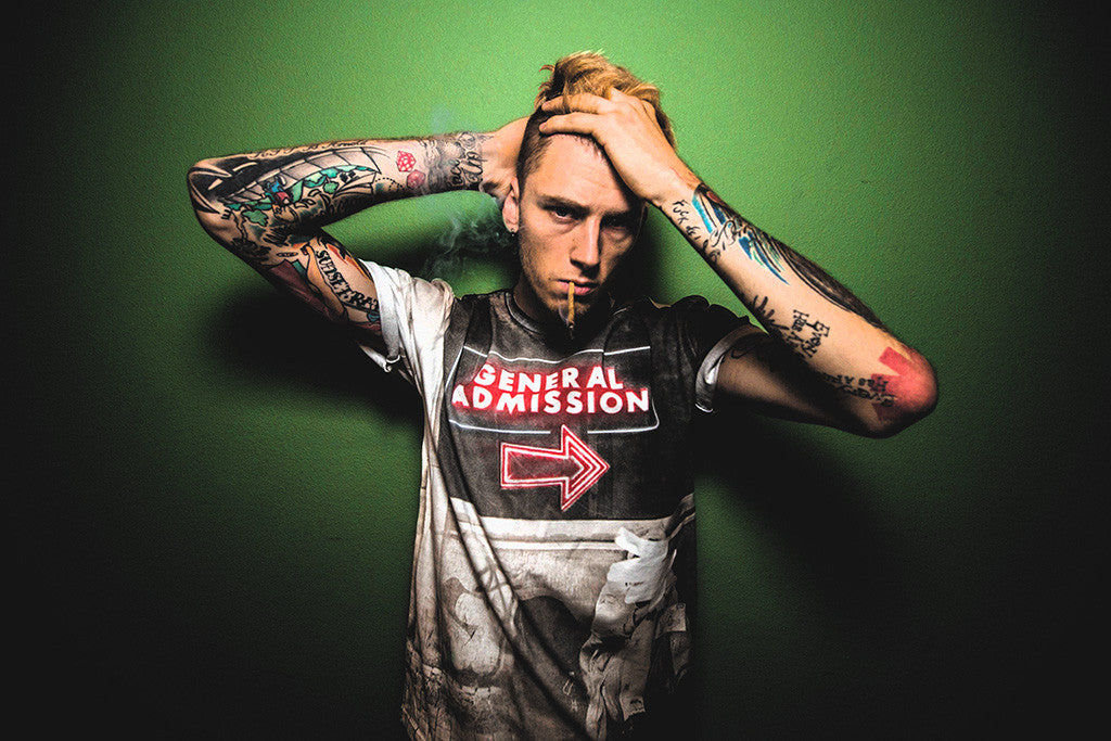 MGK Rap Music Hip-Hop Poster