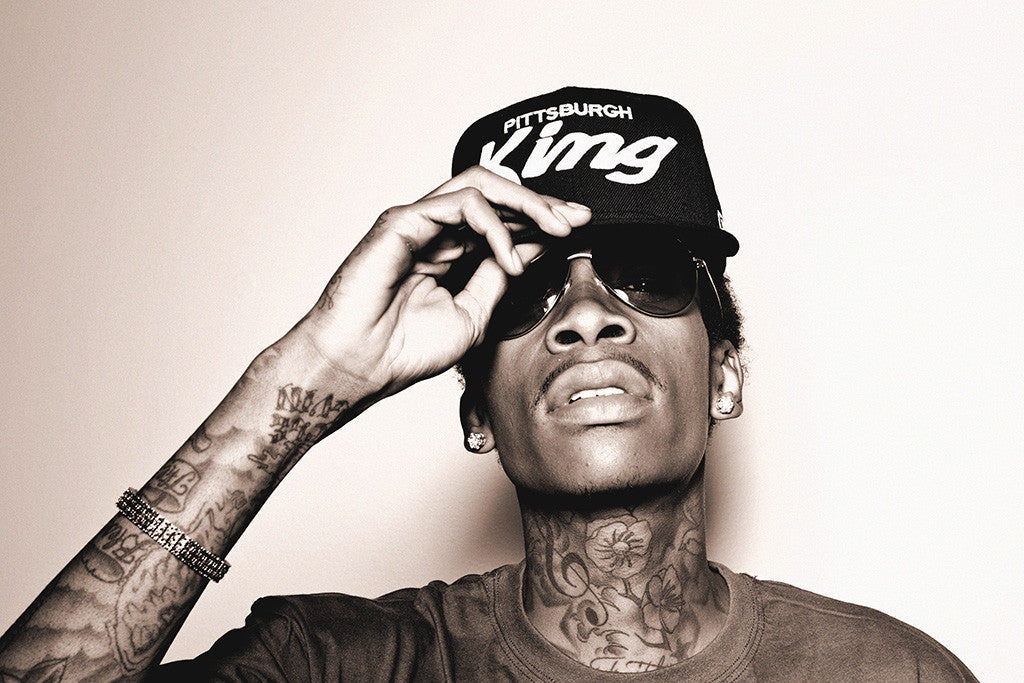Wiz Khalifa Rapper Music Hip-Hop Poster