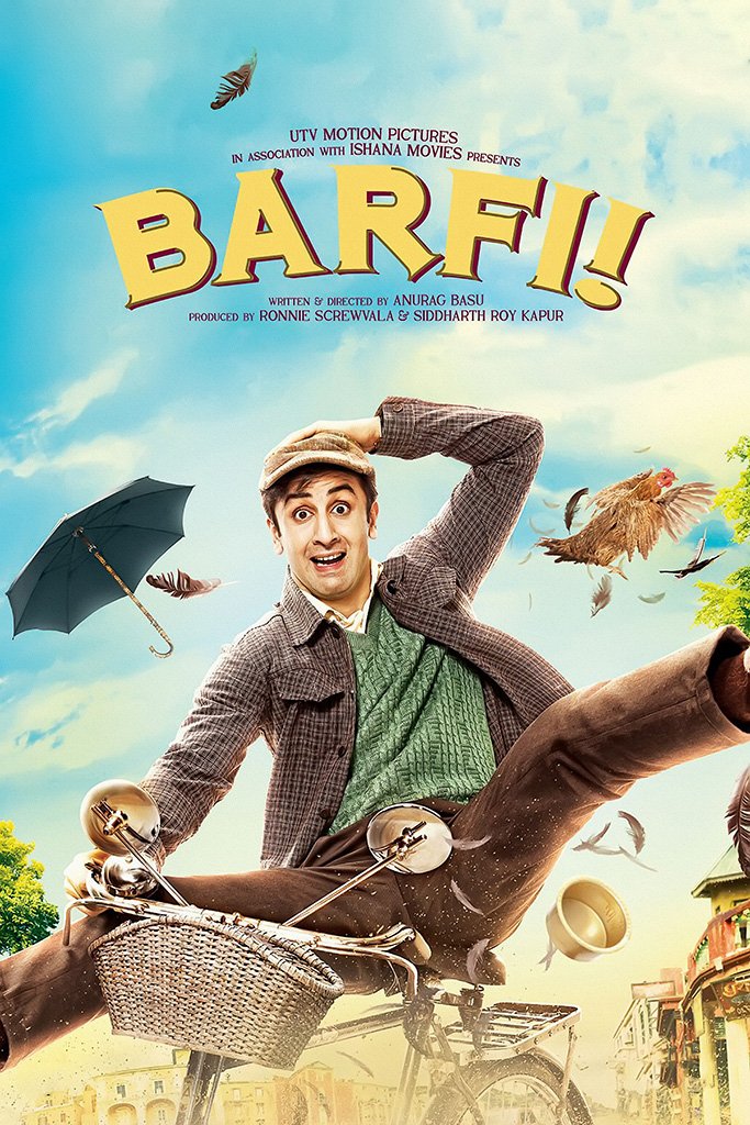 Barfi! Hindi Old Film Poster
