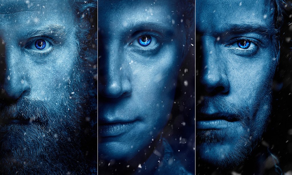 GOT 7 Tormund Giantsbane Theon Greyjoy Brienne of Tarth Poster