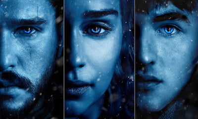 GOT 7 Season Jon Snow Daenerys Targaryen Bran Stark Poster