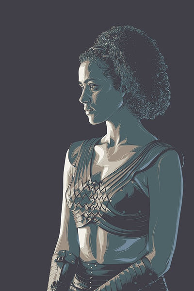 Game of Thrones Season 7 Missandei Fan Art Poster