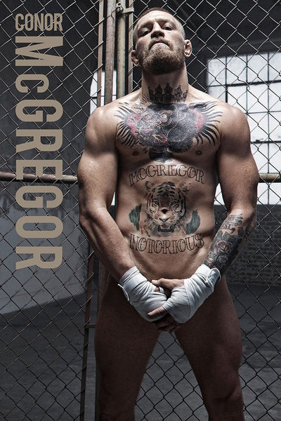 Conor McGregor Naked Poster