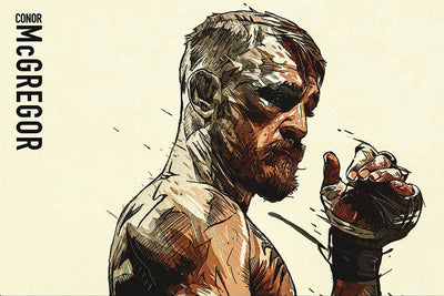 Conor McGregor Fan Art Poster