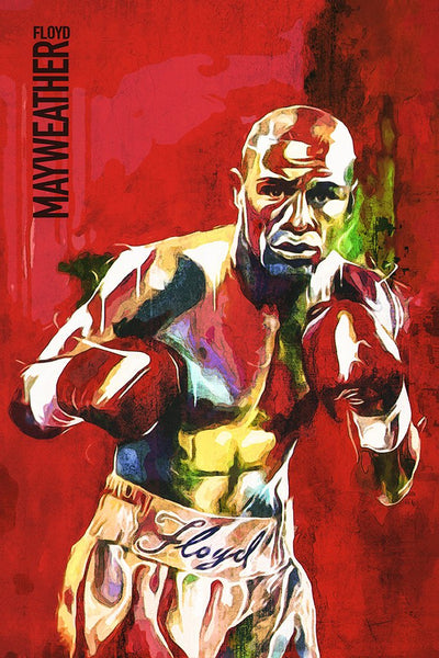 Floyd Mayweather Art Poster