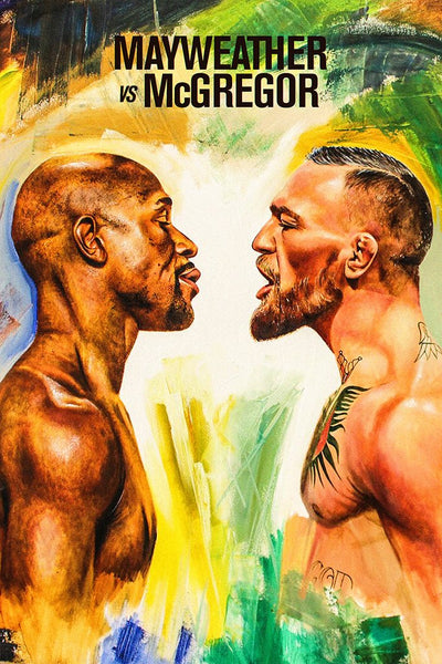 Floyd Mayweather vs Conor McGregor Poster