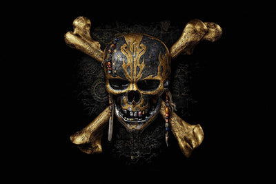 Pirates of the Caribbean Dead Men Tell No Tales Scull Poster