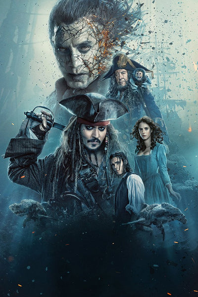Pirates of the Caribbean Dead Men Tell No Tales Poster