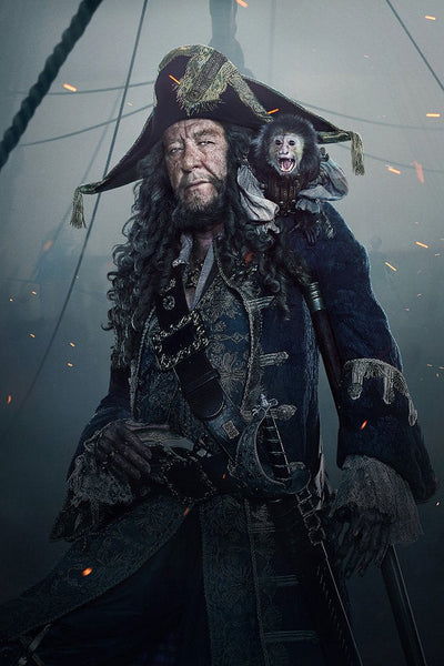 Pirates of the Caribbean Dead Men Tell No Tales Hector Barbossa Poster