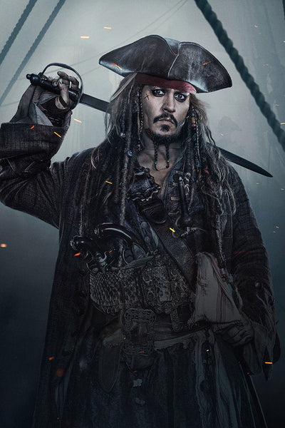 Pirates of the Caribbean Dead Men Tell No Tales Jack Sparrow Poster