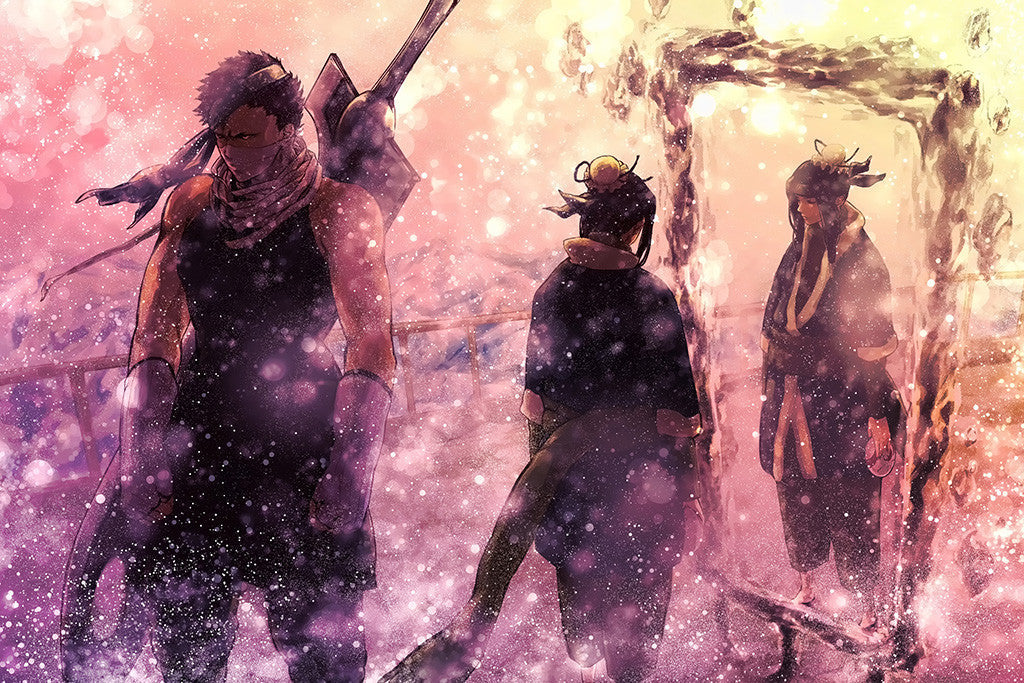 Mirror Silence Naruto Anime Poster