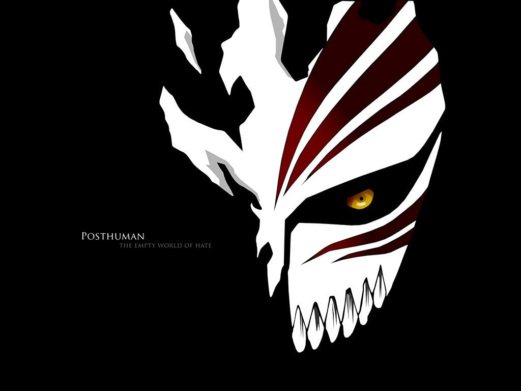 Anime Bleach Skull Posthuman World Of Hate Poster