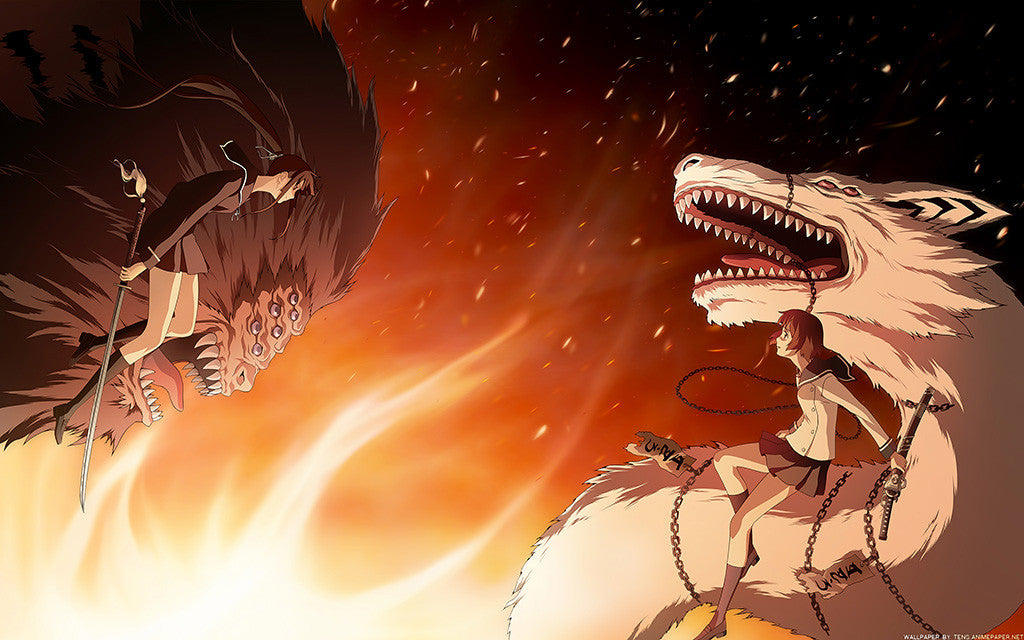 Ga-Rei Dragons Anime Manga Poster