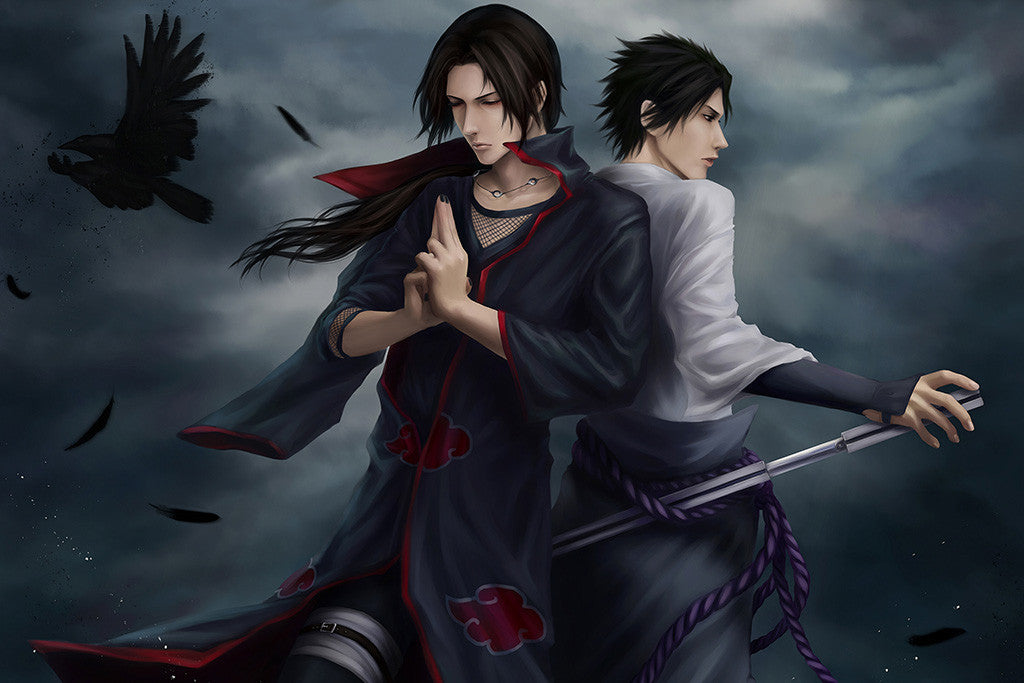 Bleach Uchiha Sasuke Anime Poster
