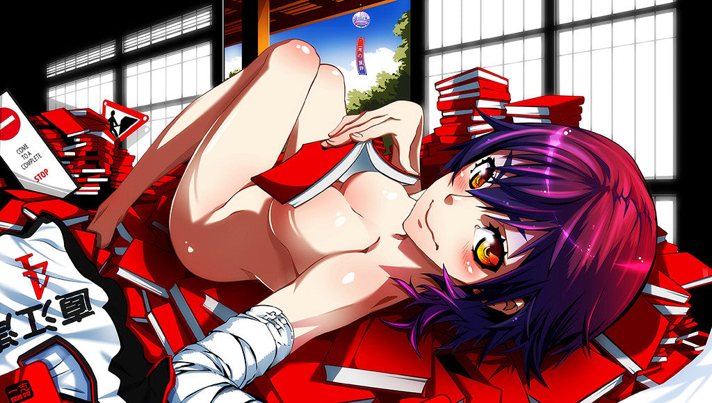 Bakemonogatari Time For Myself Nude Sexy Girl Anime Poster