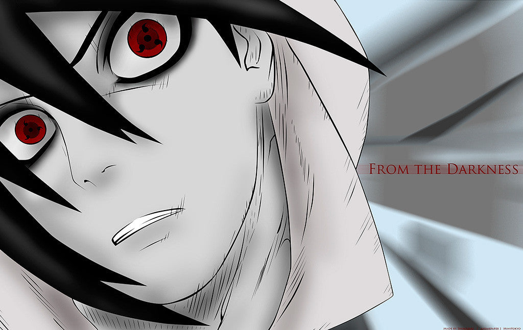 Uchiha Sasuke Naruto Shippuden Sharingan Poster