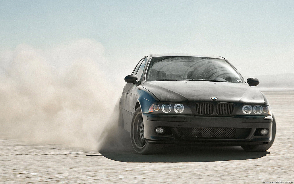 Car BMW M5 E39 Drift Dust Poster