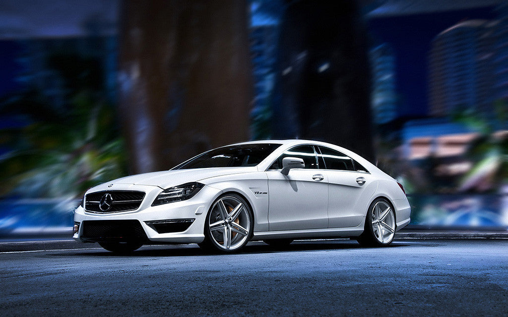 Auto Mercedes CLS Night Tuning AMG Poster