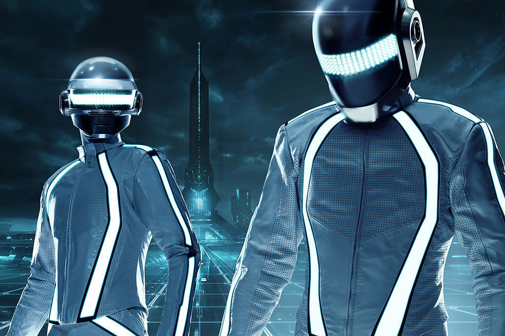 Daft Punk Tron Music Electro Dj Poster