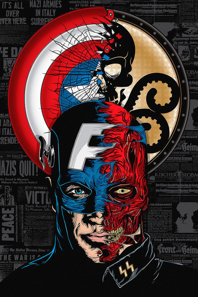 Captain America Movie Fan Art Poster