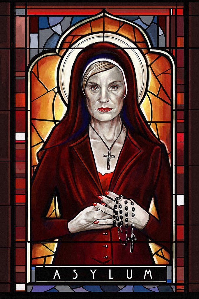 American Horror Story Asylum Movie Fan Art Poster