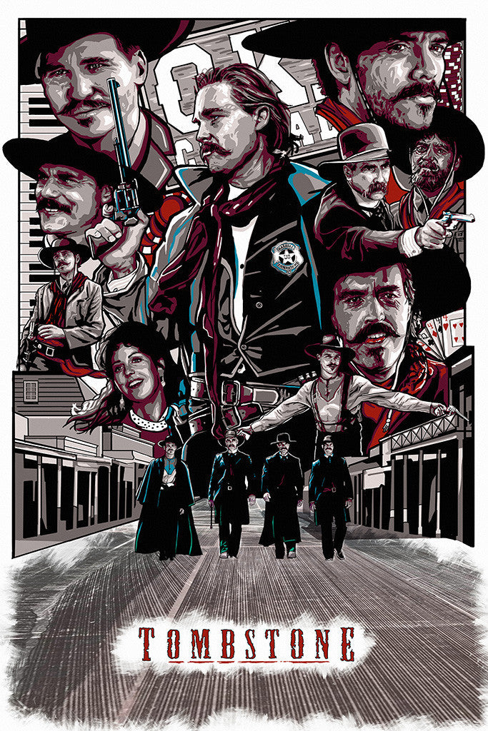 Tombstone Movie Fan Art Poster