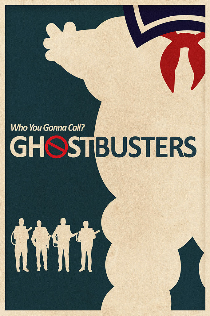 Ghostbusters Who You Gonna Call Movie Fan Art Poster