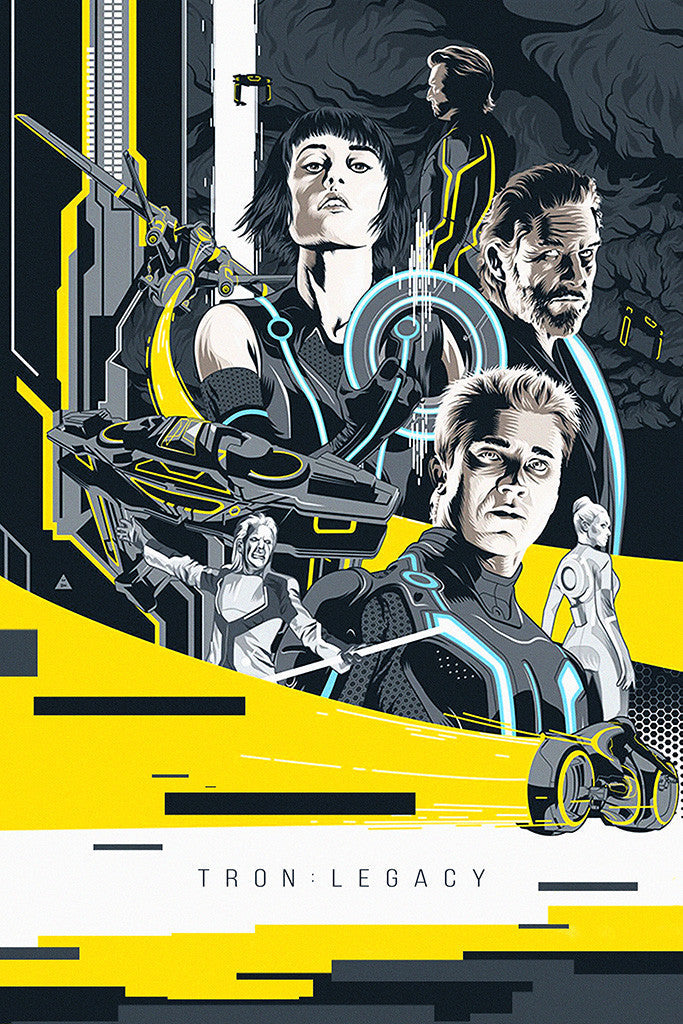 TRON Legacy Movie Fan Art Poster