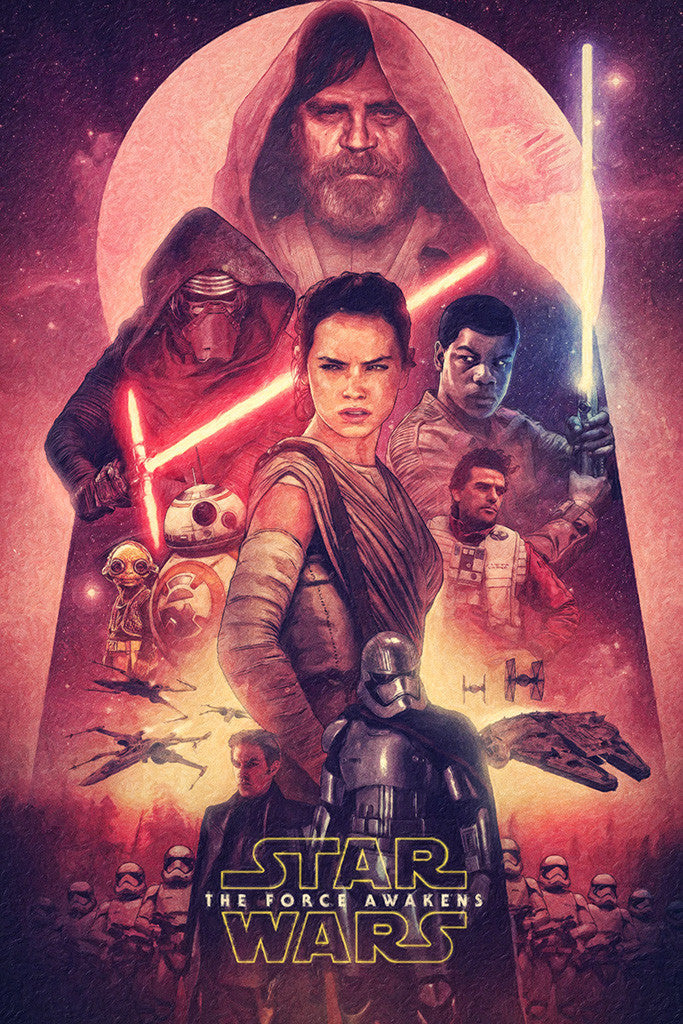 Star Wars Episode VII Movie Fan Art Poster