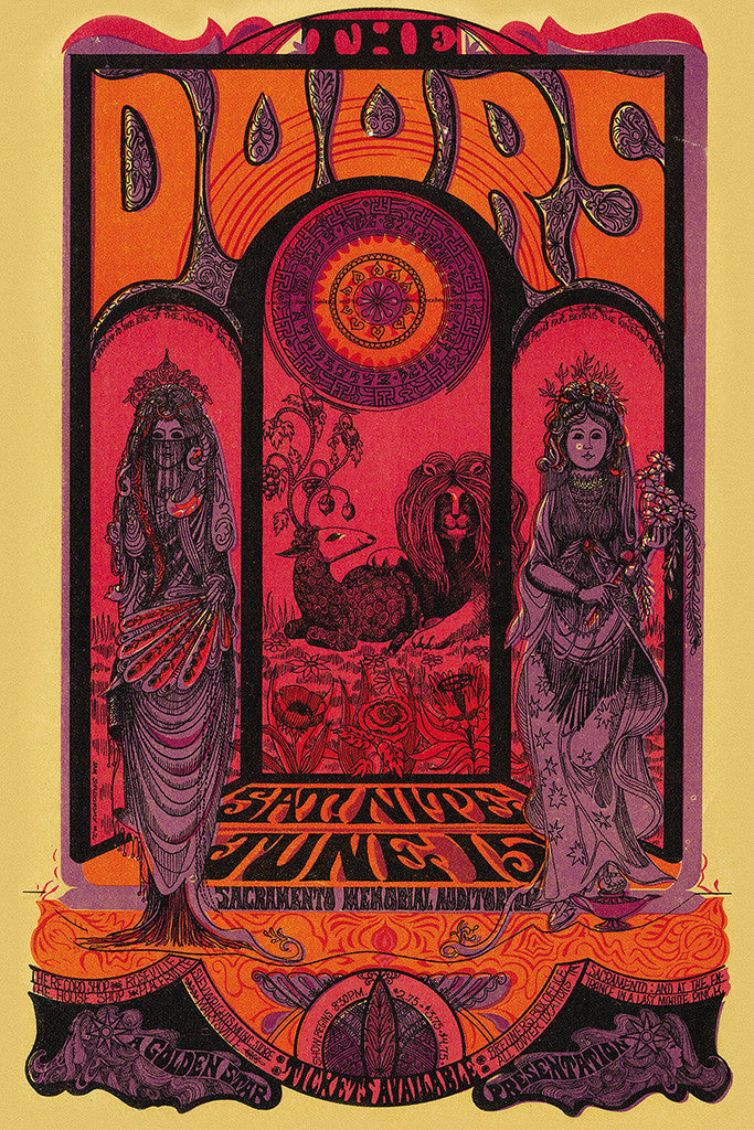 The Doors Classic Rock Poster